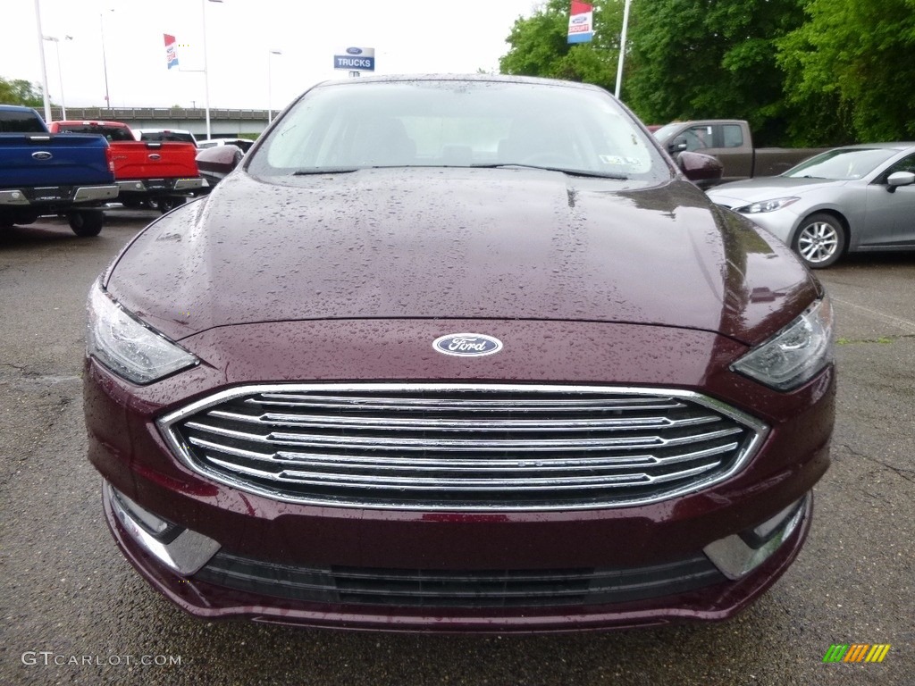 2017 Fusion SE - Burgundy Velvet / Ebony photo #7