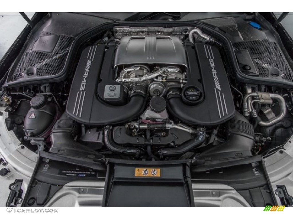 2017 Mercedes-Benz C 63 AMG Sedan 4.0 Liter AMG DI biturbo DOHC 32-Valve VVT V8 Engine Photo #120293753