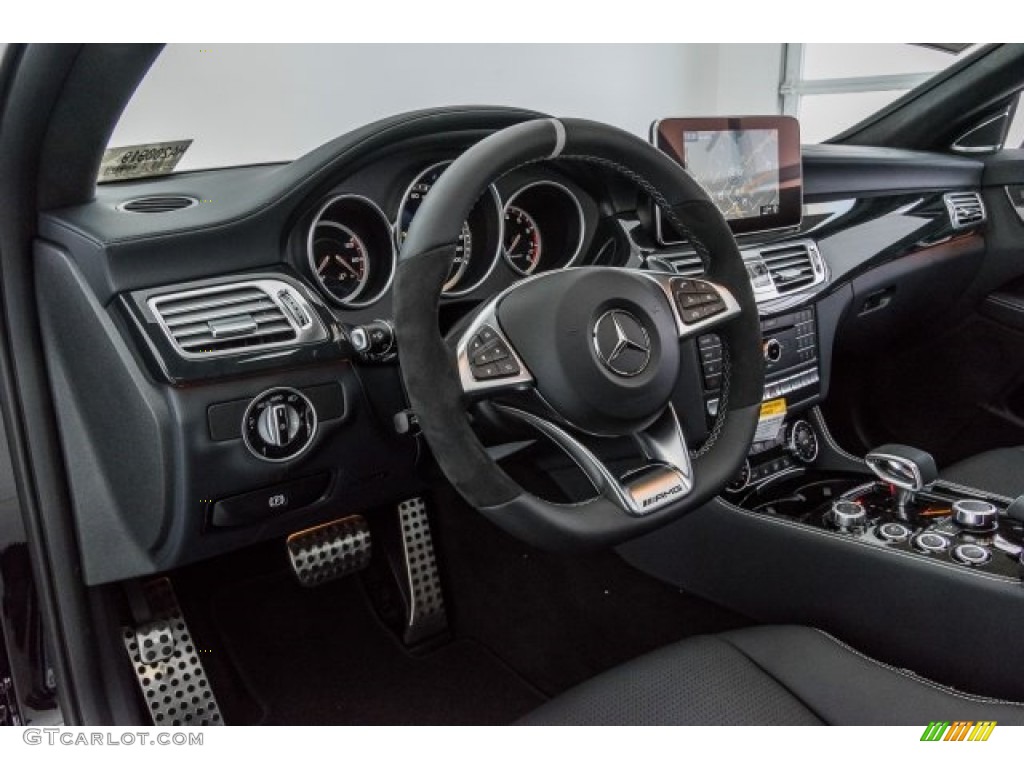 2017 Mercedes-Benz CLS AMG 63 S 4Matic Coupe Black Dashboard Photo #120293963