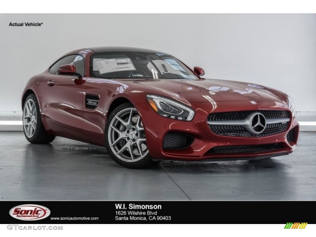 designo Cardinal Red Mercedes-Benz AMG GT