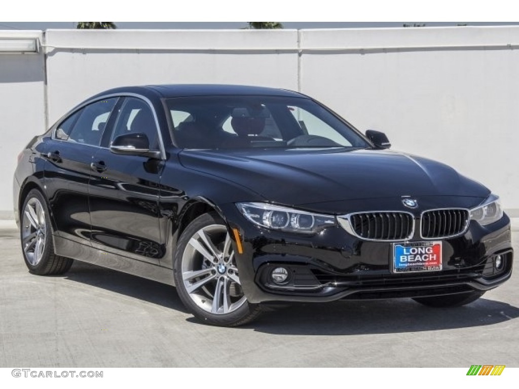 Jet Black 2018 BMW 4 Series 430i Gran Coupe Exterior Photo #120294548