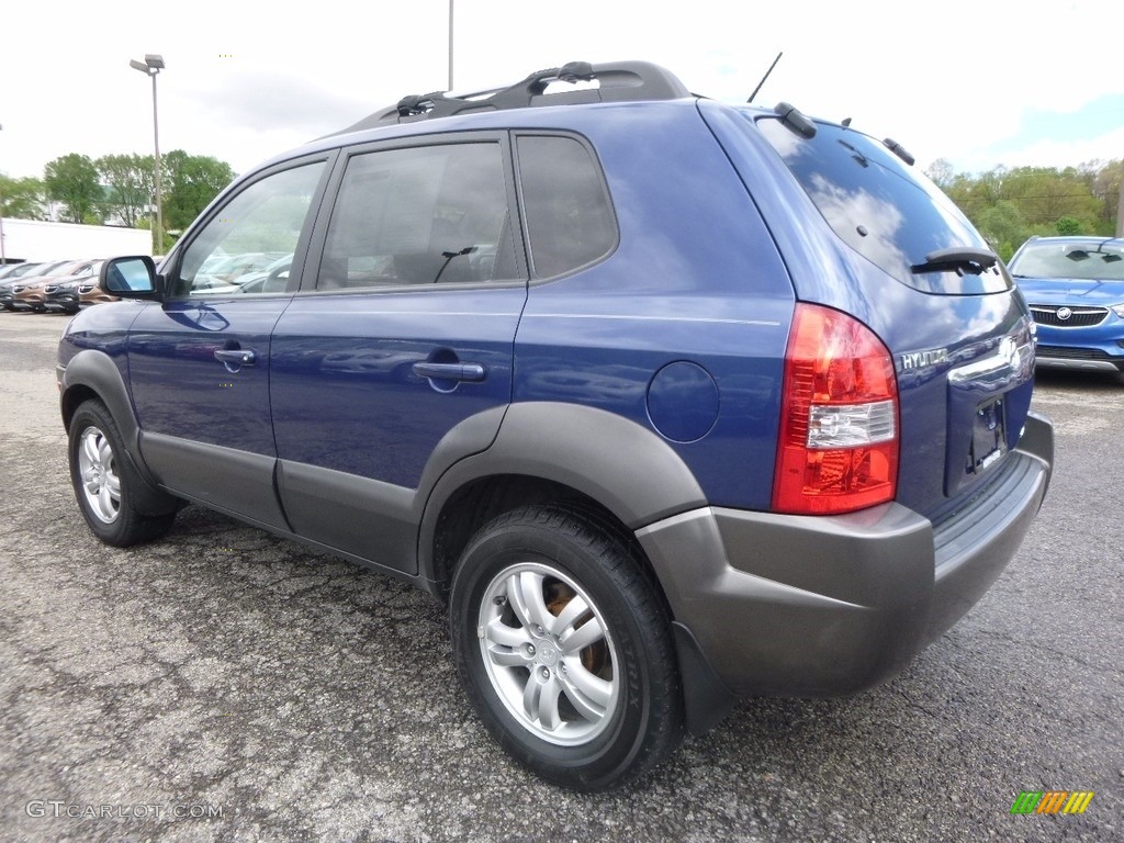 2008 Tucson SE 4WD - Nautical Blue / Gray photo #12