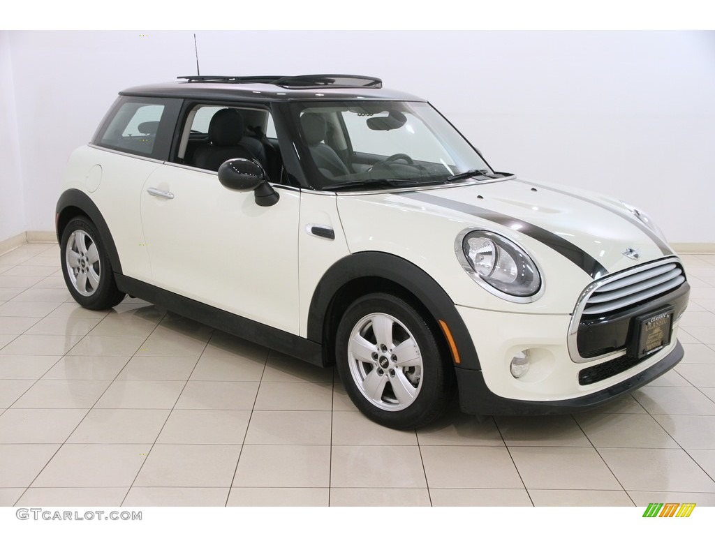 2014 Cooper Hardtop - Pepper White / Carbon Black photo #1