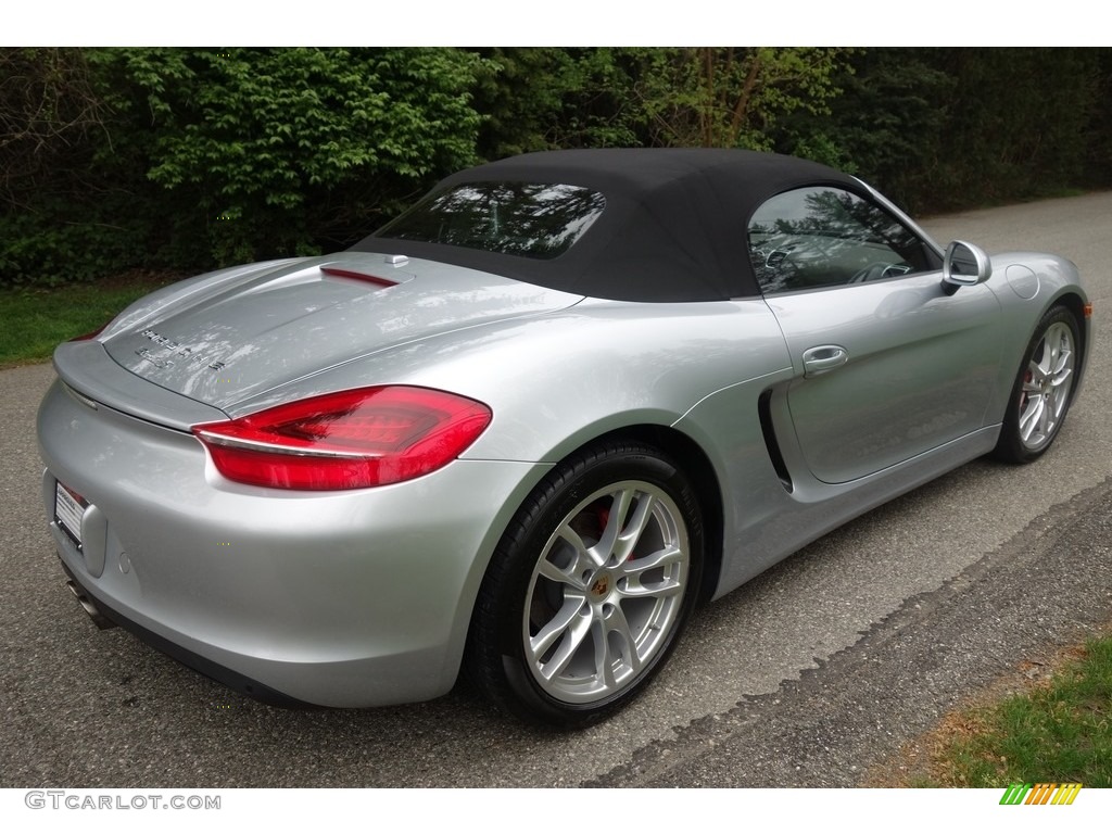 2014 Boxster S - Rhodium Silver Metallic / Platinum Grey photo #6