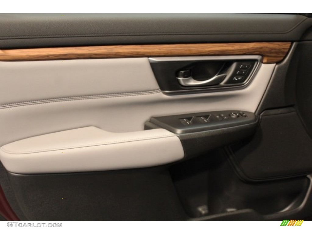 2017 CR-V Touring - Basque Red Pearl II / Gray photo #7