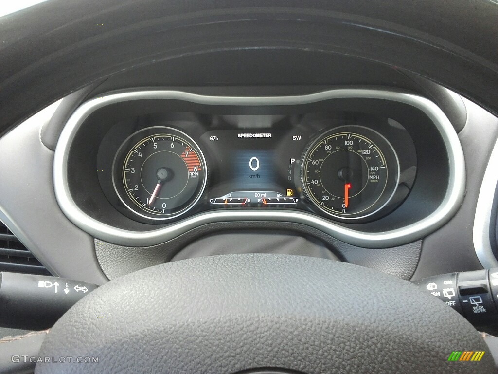 2017 Jeep Cherokee Overland 4x4 Gauges Photo #120299159