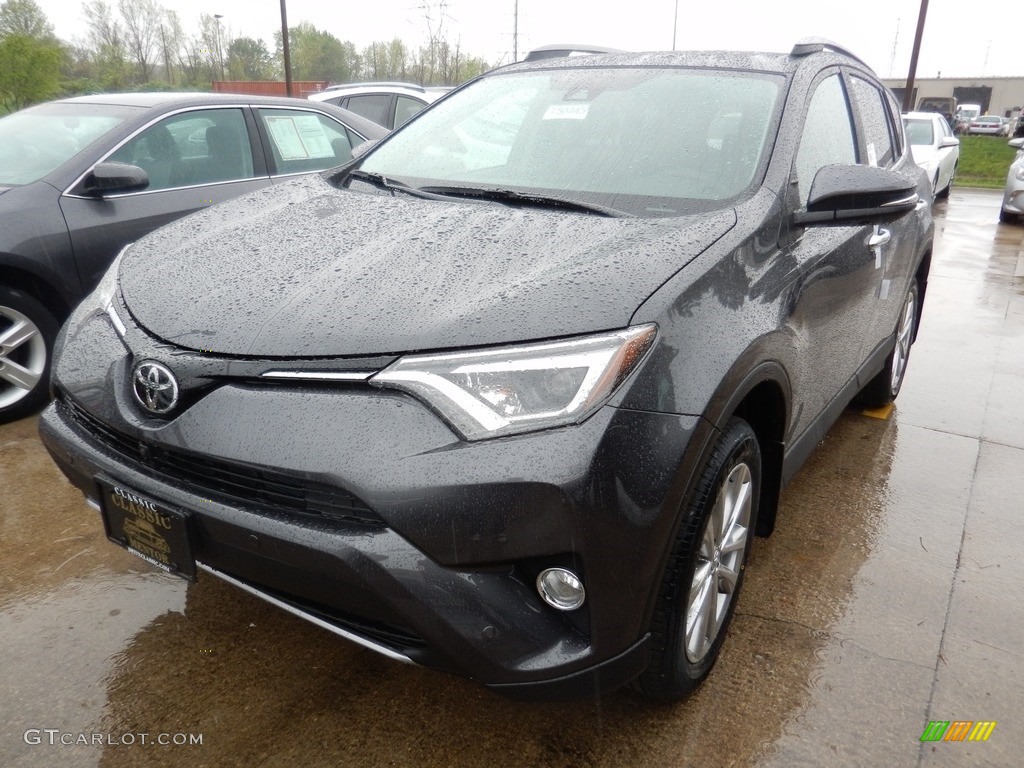 2017 RAV4 Limited AWD - Magnetic Gray Metallic / Black photo #1