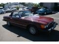 1981 Orient Red Mercedes-Benz SL Class 380 SL Roadster  photo #9