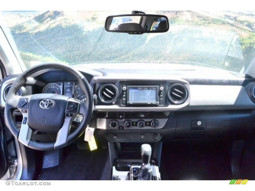 2017 Tacoma SR5 Double Cab 4x4 - Silver Sky Metallic / Cement Gray photo #13