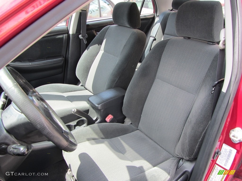2004 Corolla S - Impulse Red / Light Gray photo #12