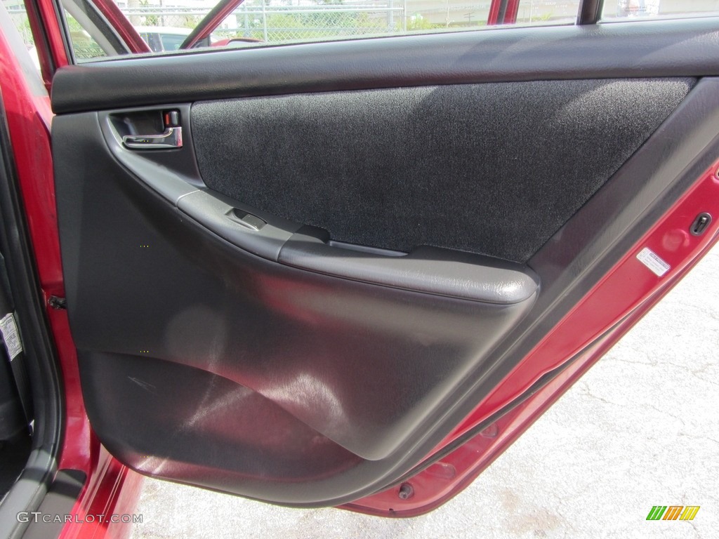 2004 Corolla S - Impulse Red / Light Gray photo #18