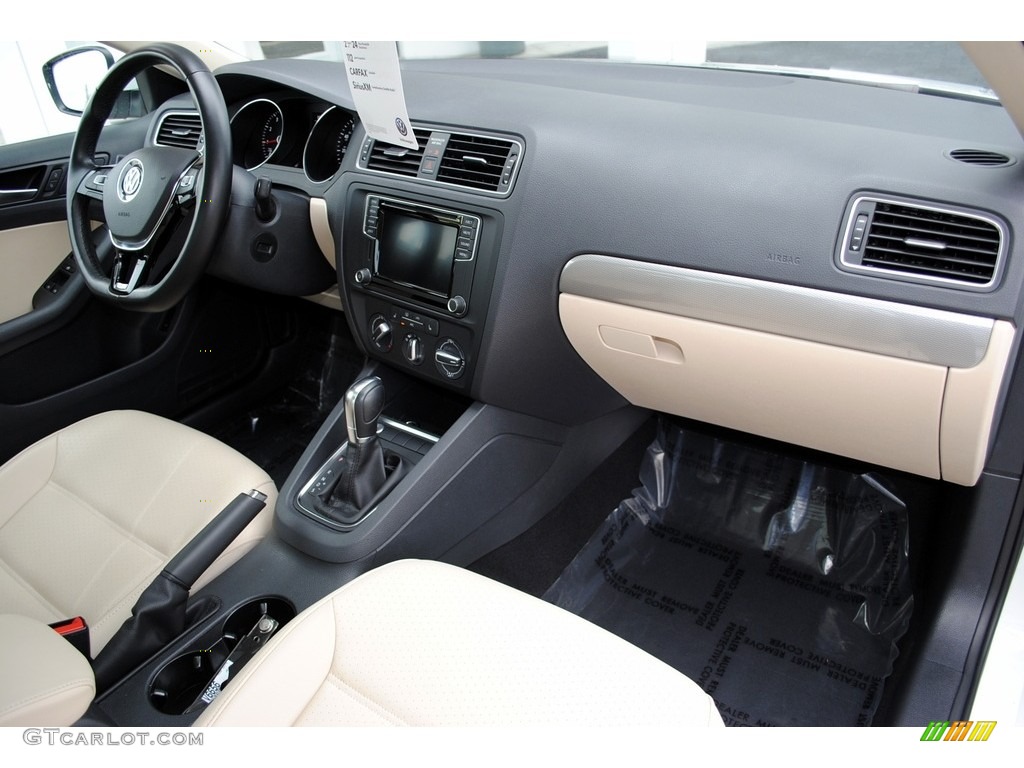 2017 Jetta SE - Pure White / Cornsilk Beige photo #18