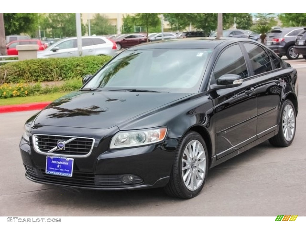 2009 S40 2.4i - Black / Quartz photo #3