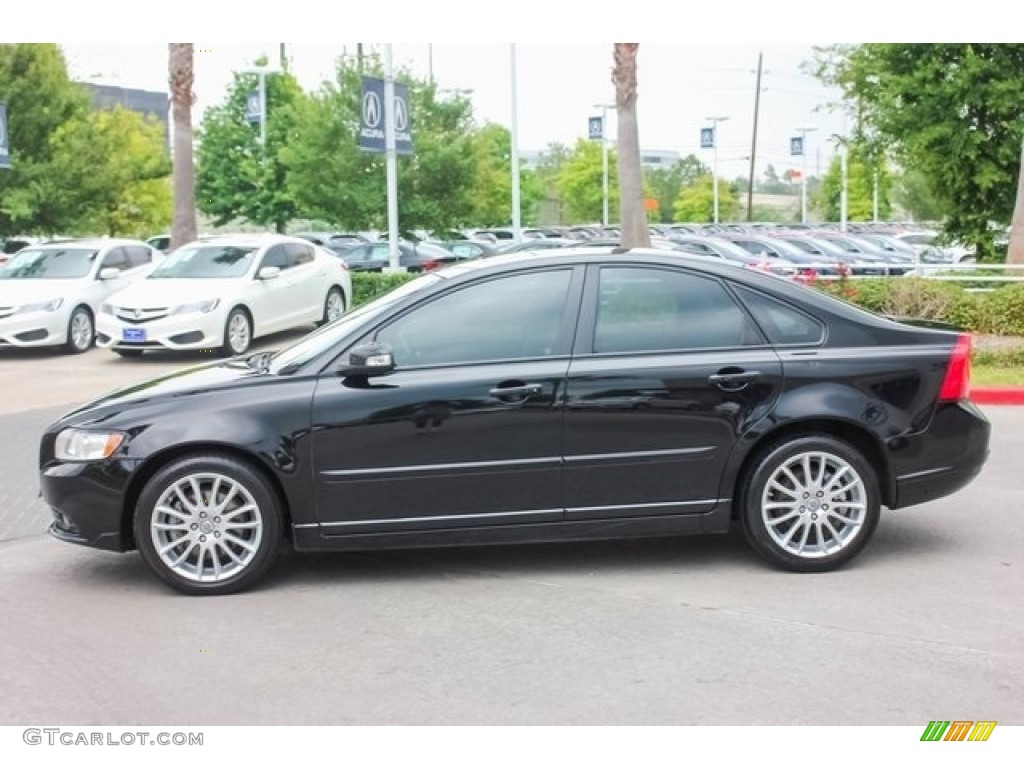 2009 S40 2.4i - Black / Quartz photo #4