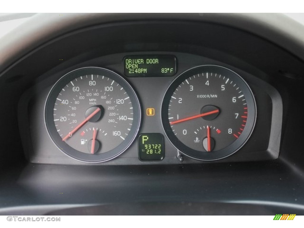 2009 S40 2.4i - Black / Quartz photo #40