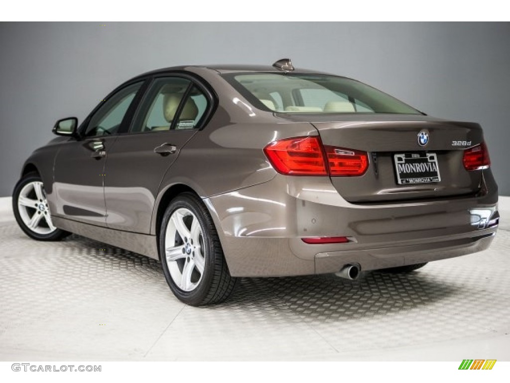 2014 3 Series 328d Sedan - Sparkling Brown Metallic / Venetian Beige photo #10