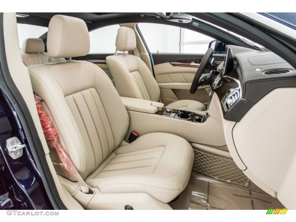 Silk Beige/Espresso Interior 2017 Mercedes-Benz CLS 550 Coupe Photo #120308306