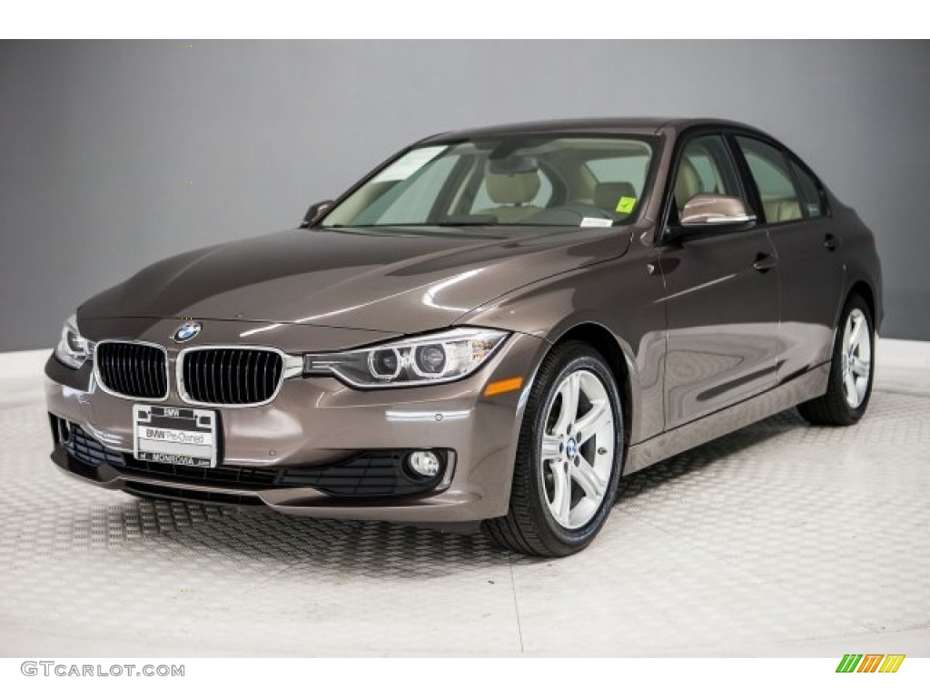 2014 3 Series 328d Sedan - Sparkling Brown Metallic / Venetian Beige photo #14