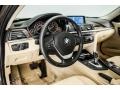2014 BMW 3 Series Venetian Beige Interior Dashboard Photo