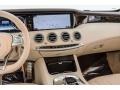 2017 Mercedes-Benz S Silk Beige/Espresso Brown Interior Navigation Photo