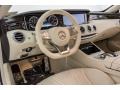 Silk Beige/Espresso Brown 2017 Mercedes-Benz S 63 AMG 4Matic Cabriolet Dashboard