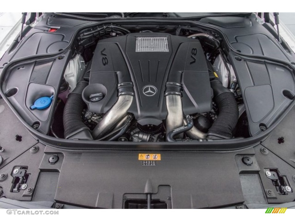 2017 Mercedes-Benz S 550 4Matic Coupe 4.7 Liter DI biturbo DOHC 32-Valve VVT V8 Engine Photo #120309104
