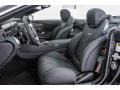 designo Black 2017 Mercedes-Benz S 63 AMG 4Matic Cabriolet Interior Color