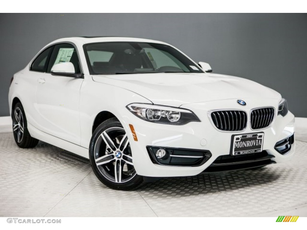 Alpine White 2017 BMW 2 Series 230i Coupe Exterior Photo #120312479