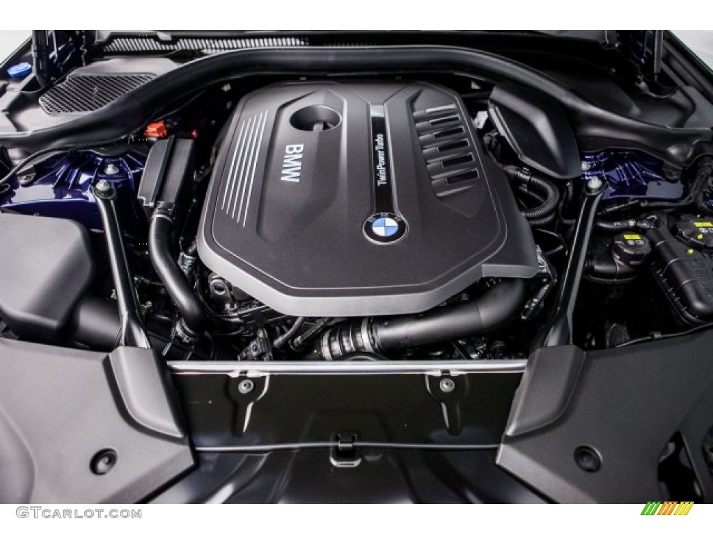 2017 5 Series 540i Sedan - Mediterranean Blue Metallic / Canberra Beige photo #8
