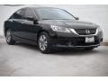 2015 Crystal Black Pearl Honda Accord LX Sedan  photo #1