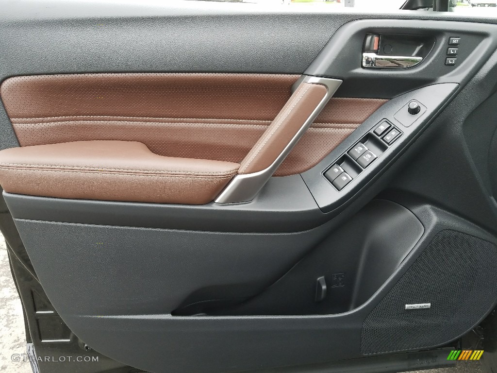 2017 Subaru Forester 2.0XT Touring Saddle Brown Door Panel Photo #120313602