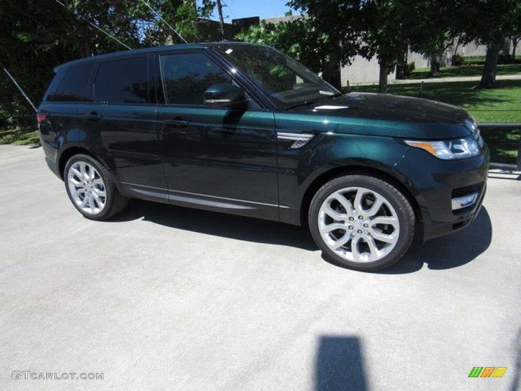 Aintree Green Land Rover Range Rover Sport