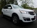 2017 Summit White Chevrolet Traverse LT AWD  photo #1