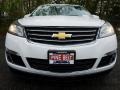 2017 Summit White Chevrolet Traverse LT AWD  photo #2