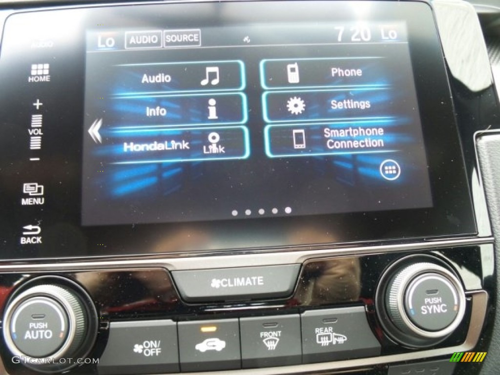 2017 Civic EX Hatchback - Lunar Silver Metallic / Black photo #24