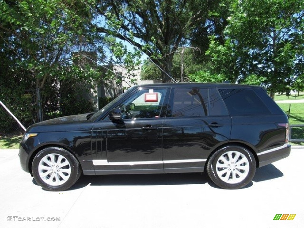 2017 Range Rover HSE - Santorini Black Metallic / Ebony/Ebony photo #11