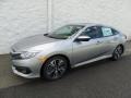 2017 Lunar Silver Metallic Honda Civic EX-T Sedan  photo #5