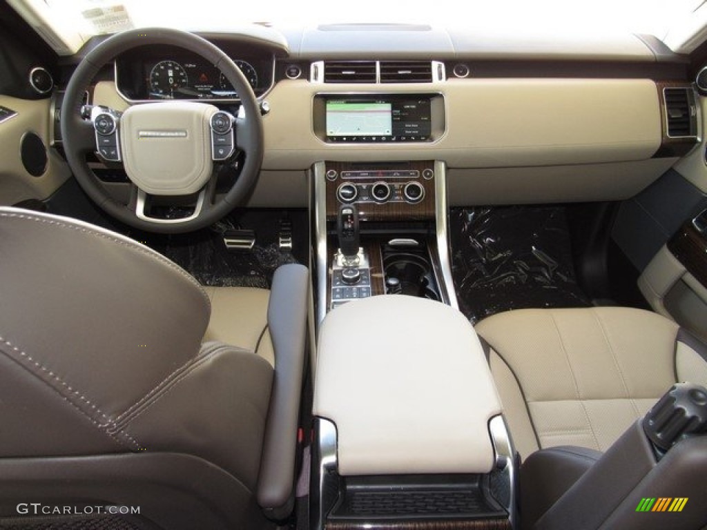 2017 Land Rover Range Rover Sport Autobiography Espresso/Almond Dashboard Photo #120315866