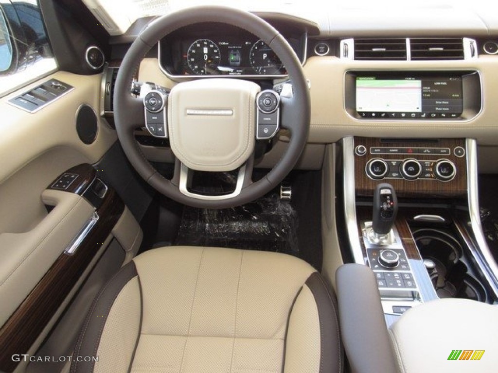 2017 Land Rover Range Rover Sport Autobiography Espresso/Almond Dashboard Photo #120316004