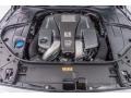 5.5 Liter AMG biturbo DOHC 32-Valve VVT V8 2017 Mercedes-Benz S 63 AMG 4Matic Sedan Engine