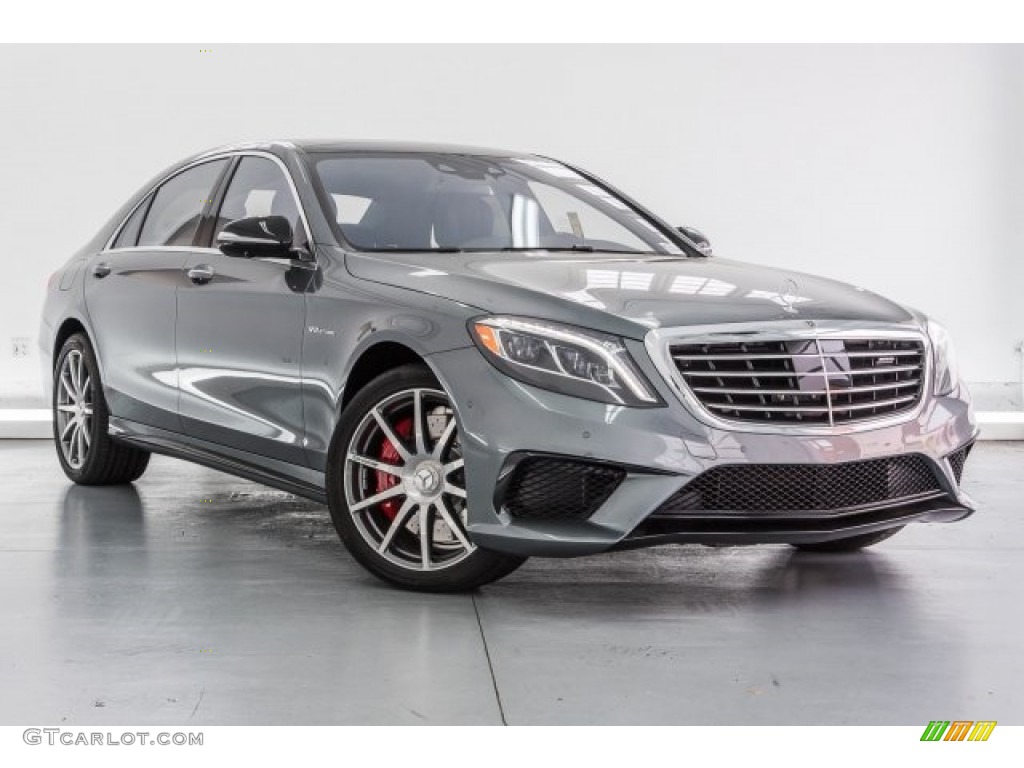 Selenite Grey Metallic 2017 Mercedes-Benz S 63 AMG 4Matic Sedan Exterior Photo #120316613