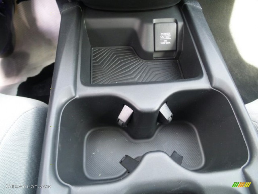 2017 CR-V EX AWD - Obsidian Blue Pearl / Gray photo #17