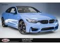 2018 Yas Marina Blue Metallic BMW M4 Coupe  photo #1