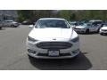 2017 White Platinum Ford Fusion SE AWD  photo #2