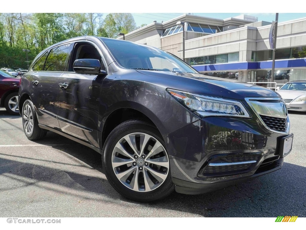 Graphite Luster Metallic 2015 Acura MDX SH-AWD Technology Exterior Photo #120320465