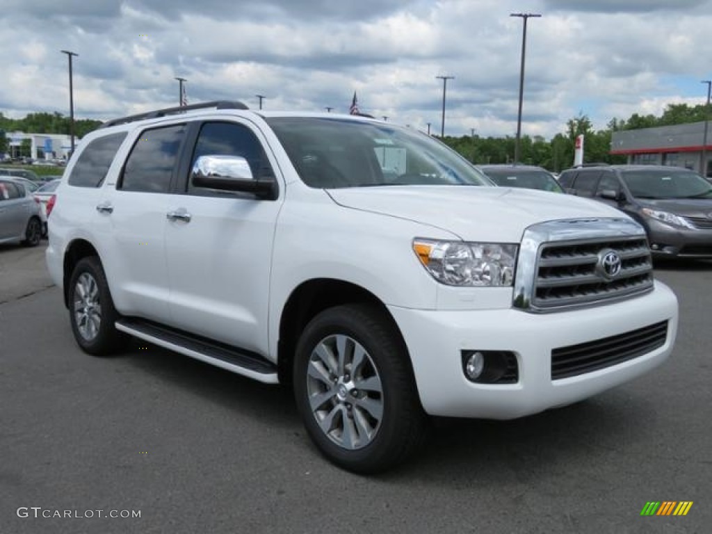 2017 Sequoia Limited - Super White / Graphite photo #1