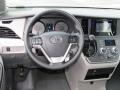 2017 Toyota Sienna Ash Interior Dashboard Photo