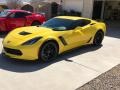 2016 Corvette Racing Yellow Tintcoat Chevrolet Corvette Z06 Coupe  photo #1