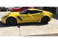 2016 Corvette Racing Yellow Tintcoat Chevrolet Corvette Z06 Coupe  photo #2