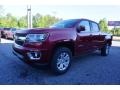 2017 Cajun Red Tintcoat Chevrolet Colorado LT Crew Cab  photo #3